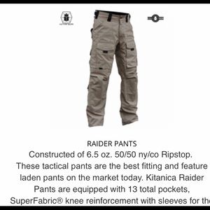 Kitanica Raider men’s work/utility pant